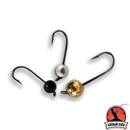 Вольфрамовая джиг-головка 1,35г цвет золото