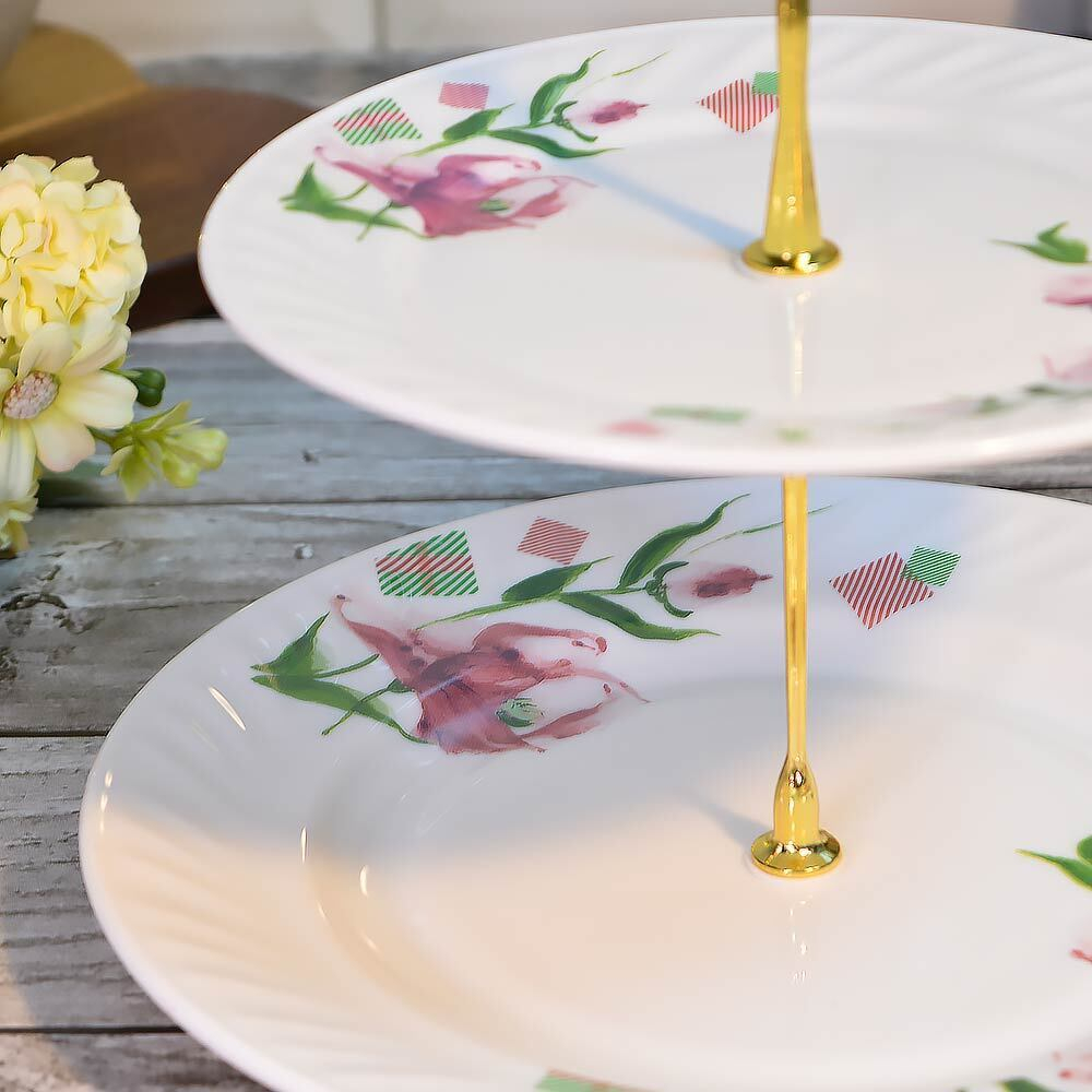 Фруктовница 2-х ярусная "София" 02-2290