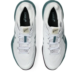 Мужские кроссовки теннисные Asics Court FF 3 Clay - white/foggy teal