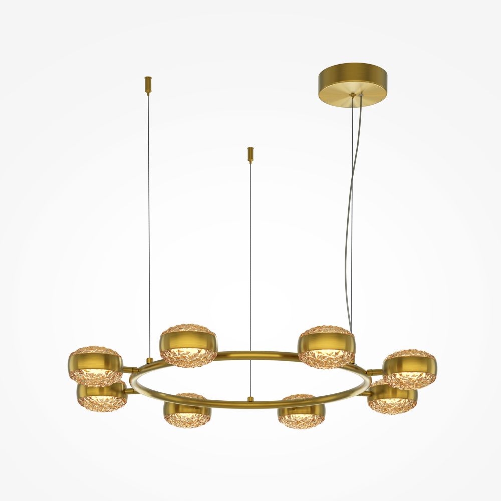 Люстра подвесная светодиодная Maytoni Mind MOD299PL-L80BS3K