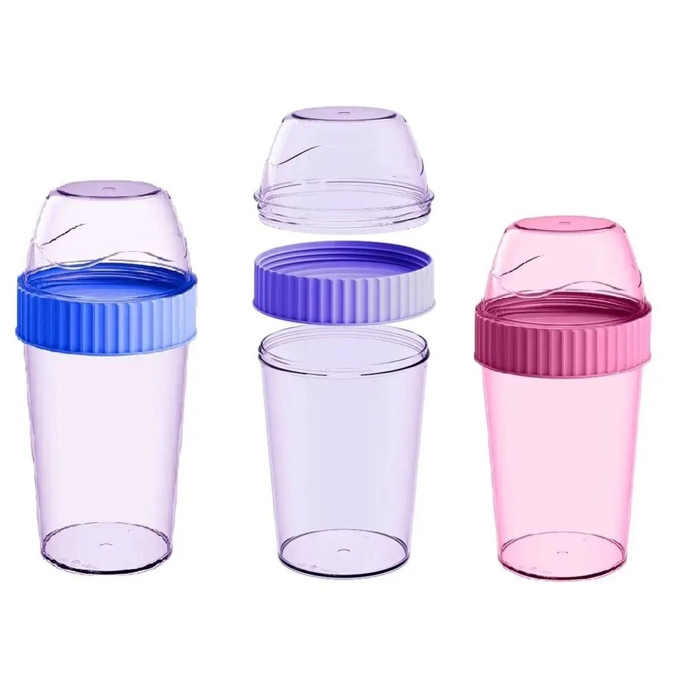 Контейнер для завтрака 440мл, Прозрачный микс