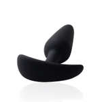 Черная анальная пробка для ношения Big Secret - 12,5 см. (Цвет: черный)