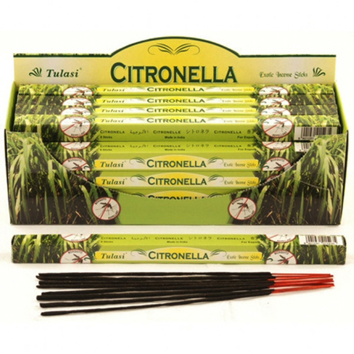 Tulasi Citronella четырехгранник Благовоние Цитронелла (от комаров)