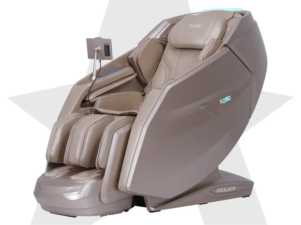 Массажное кресло FUJIMO EXCELSIOR Бежевый, Шампань, Коричневый