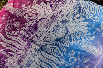 Mokosh wrap слинг-шарф Атолл Коралловый риф