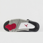 кроссовки Air Jordan 4 Black / Grey Canvas