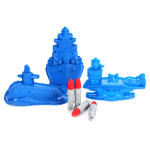 Катер с ракетными установками (в инд.коробке) (Нордпласт)