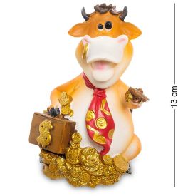 AF-1006/3 Копилка «Бык - Босс» 13 см