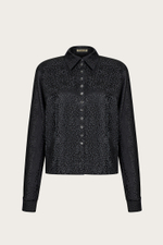 БЛУЗА ИЗ ПРИНТОВАННОГО ШЕЛКА