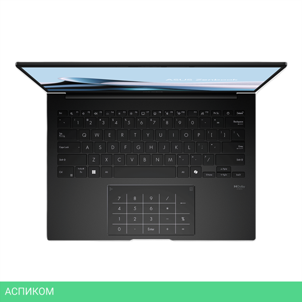Ноутбук ASUS Zenbook 14 UM3406KA-QD180 Jade Black (90NB14U1-M00AK0)