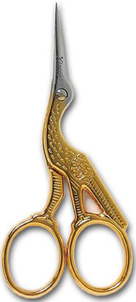 Ножницы для вышивания "Цапельки", 9,2 см (10013160/170320/0139104/1_Италия)