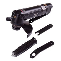 MIGHTY SEVEN (QB-135X) Пневматическая угловая шлифовальная машина (УШМ) 125 мм, 11000 об/мин, с рычажным выключателем