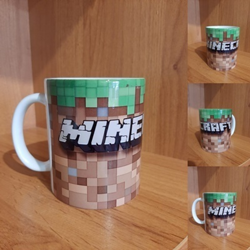 Кружка подарочная " Minecraft" для для детей и фанатов популярной игры MINECRAFT
