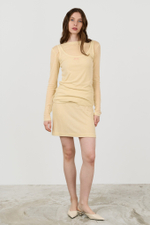 Юбка мини трикотаж