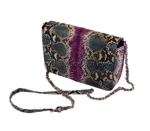 Клатч из кожи питона L-11