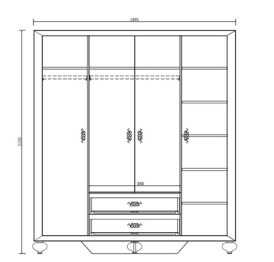 Гардероб PALERMO, FRATELLI BARRI