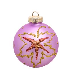 Элита НФШ-1403/2 Ел. украшение Шар «Лист» 65 мм