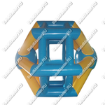 Беличье колесо «Энергия» ПВХ, 2,4×2,4×2,4 м