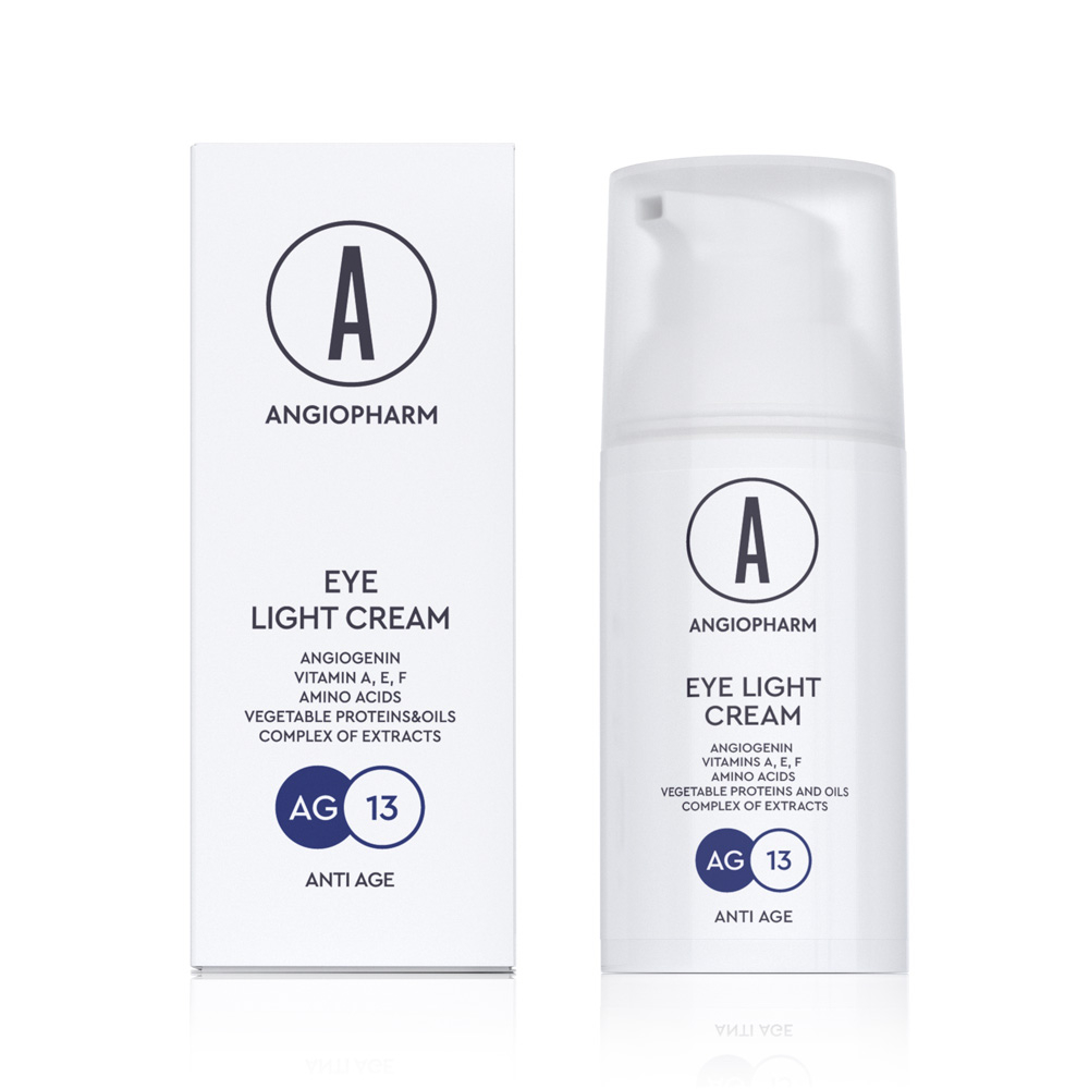 ANGIOPHARM ЛЁГКИЙ КРЕМ ДЛЯ КОЖИ ВОКРУГ ГЛАЗ, 30 мл. | EYE LIGHT CREAM