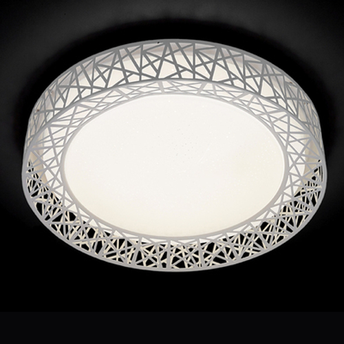 Потолочный светодиодный светильник с пультом F122 WH 72W 450*450*60 (ПДУ ИК)