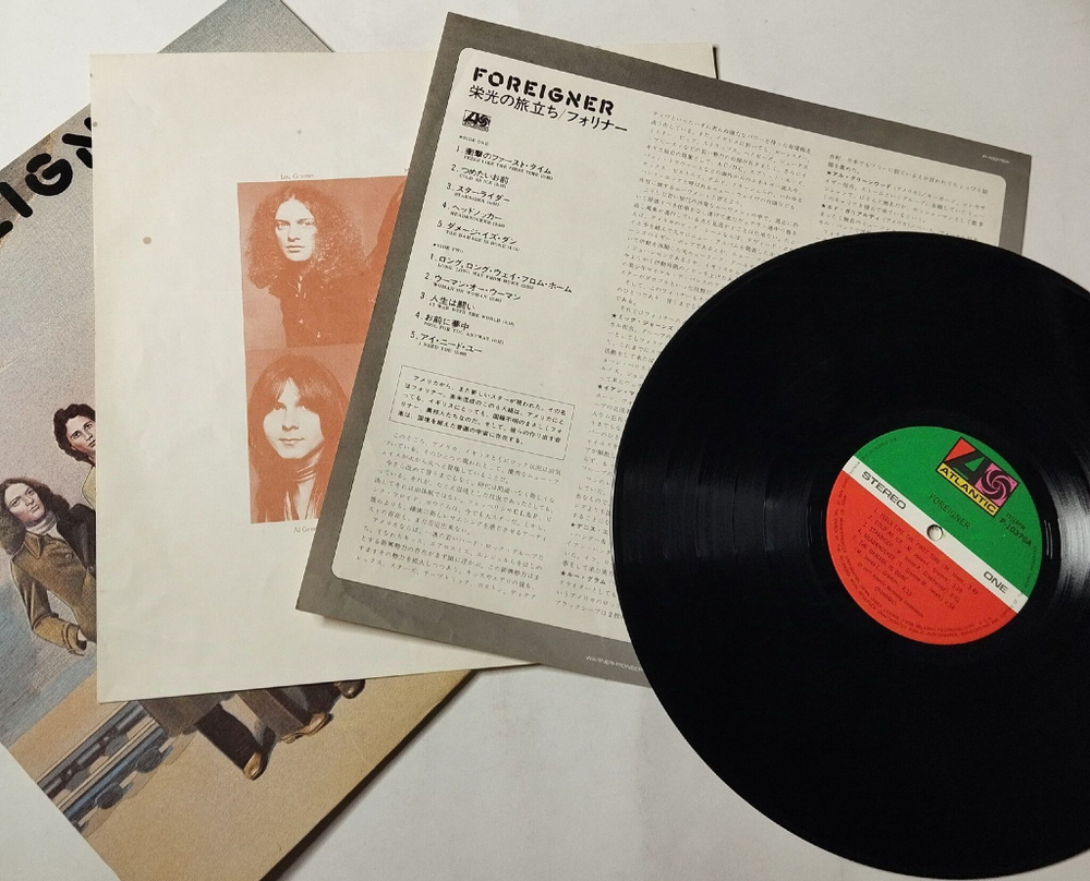 Винтажная виниловая пластинка LP Foreigner (Japan 1977) (No Obi) Headknocker