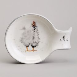 ПОДСТАВКА ПОД ЛОЖКУ LEFARD "FUNNY HENS" 15*11,5*2,5 СМ (КОР=48ШТ.)