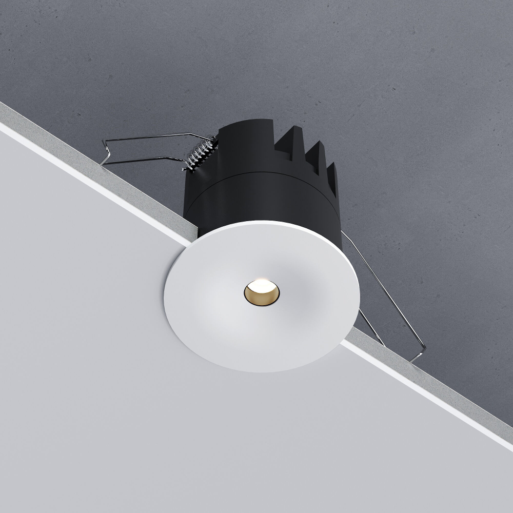 Светильник встраиваемый светодиодный Binnie 12W 3000K белый 15275/LED