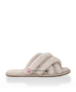 SCUFFITA SLIPPERS - grey/violet