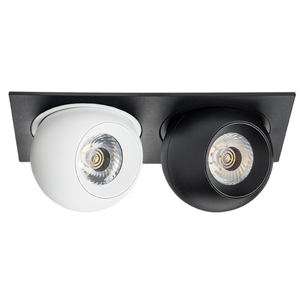 i5276272 Светильник INTERO LED 9W*2 850LM*2 24G ЧЕРНЫЙ/БЕЛЫЙ 3000K (217527+217062+217072)