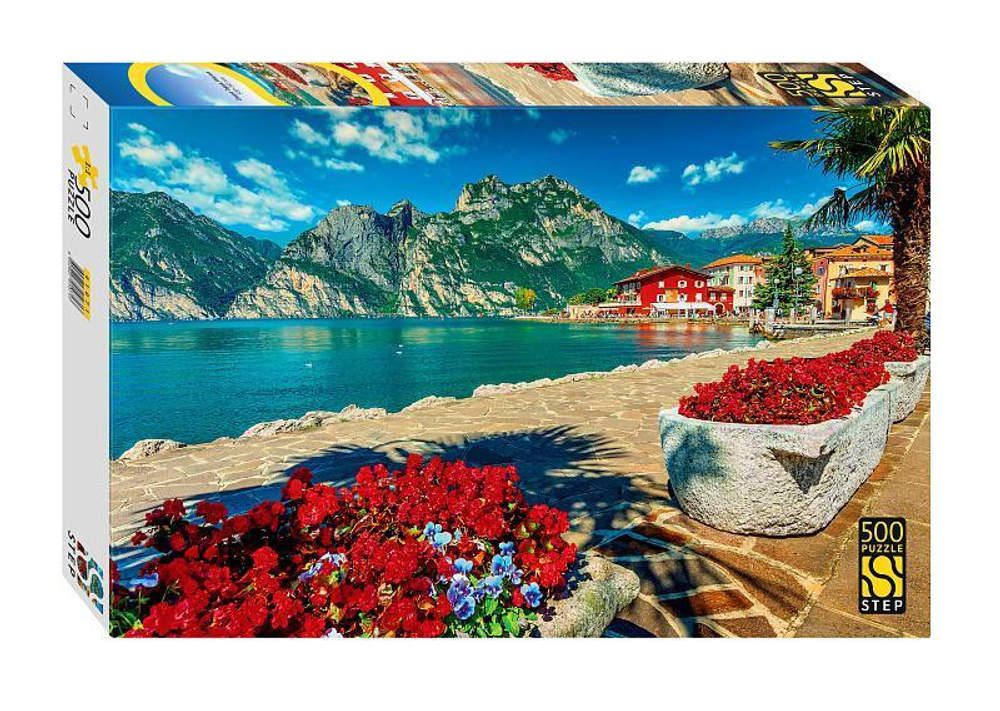 Пазл 500эл. "Озеро Гарда, Италия" (Степ пазл)