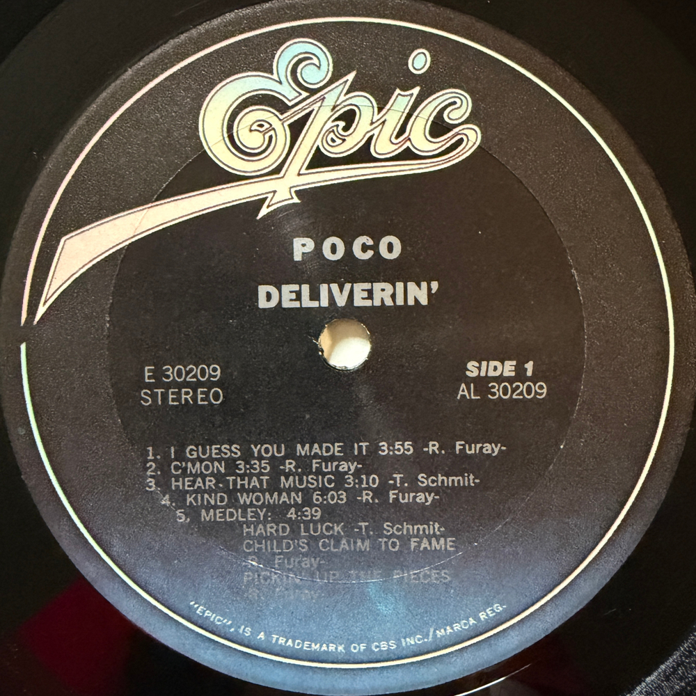 Poco – Deliverin' (США) Т