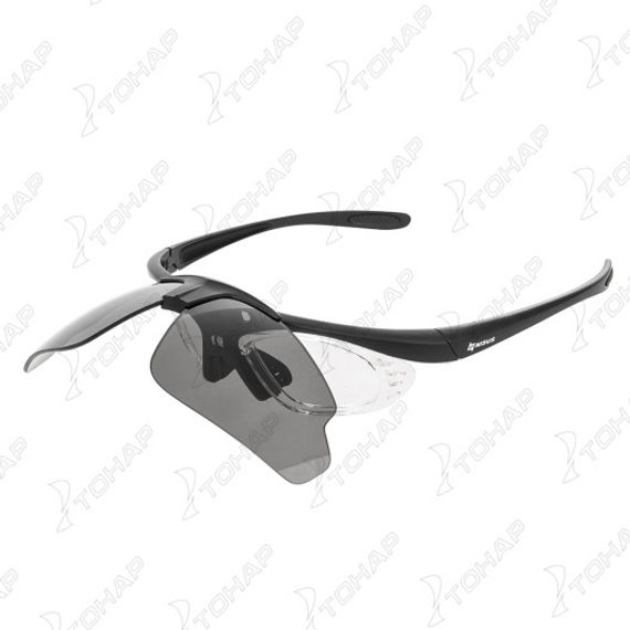 Очки солнцезащитные в жест.чехле (4 сменные линцы) (N-OP-LZ0030-4) Nisus