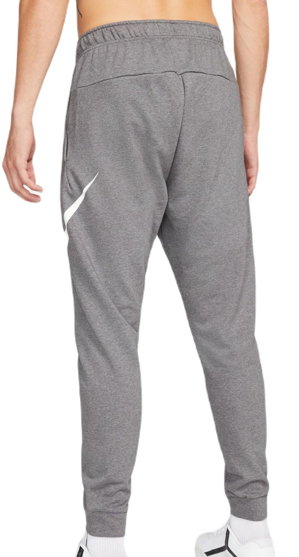 Мужские теннисные штаны Nike Dry Pant Taper FA Swoosh - серый
