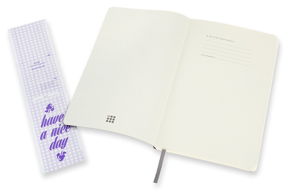 Блокнот Moleskine Classic SOFT DOUBLE (NB313SBK) 13х21 см, 192 стр. в линейку/без линовки, черный