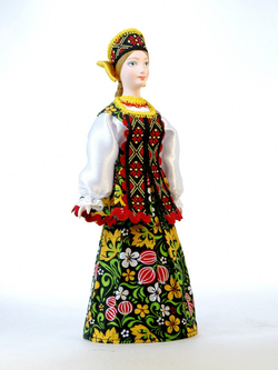 Кукла коллекционная в Девичьем праздничном костюме