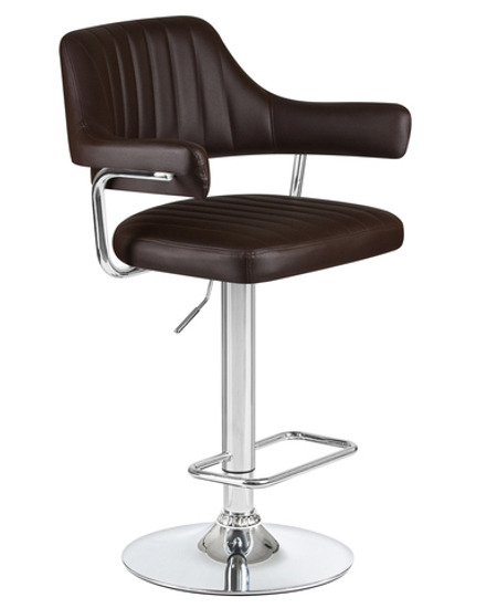 Стул барный DOBRIN CHARLY, коричневый