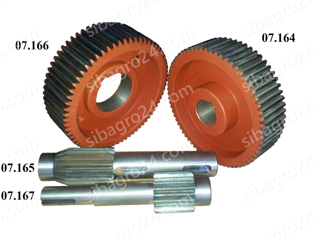 Колесо зубчатое 07.164 к редуктору А2-ХТ3-Б