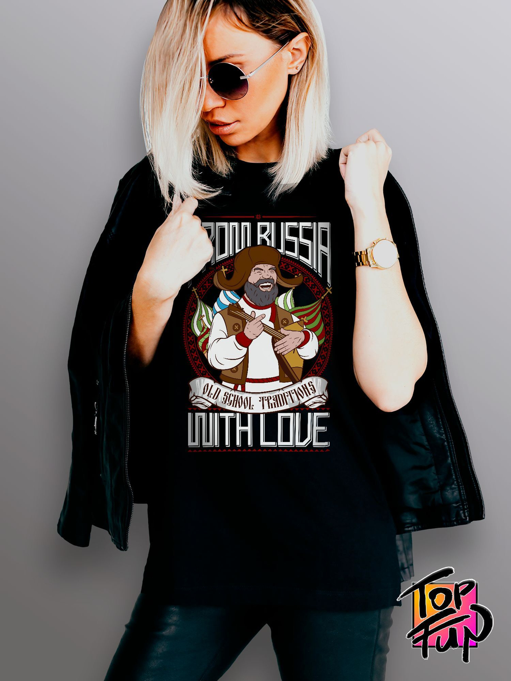 Футболка From Russia with love