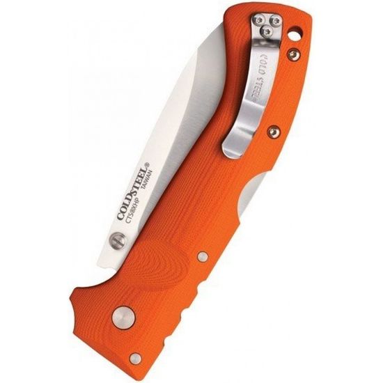 Складной нож Cold Steel 30URY Ultimate Hunter Orange c клинком из стали CPM-S35VN, рукоять G10