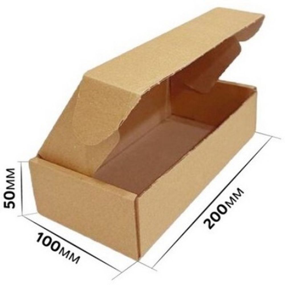 Коробка самосборная картонная 200*100*50мм