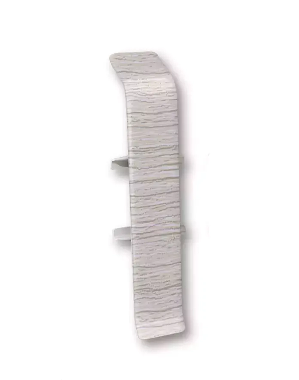 Соединение Плинтуса Deconica Д55, ясень серый 253, (1шт)