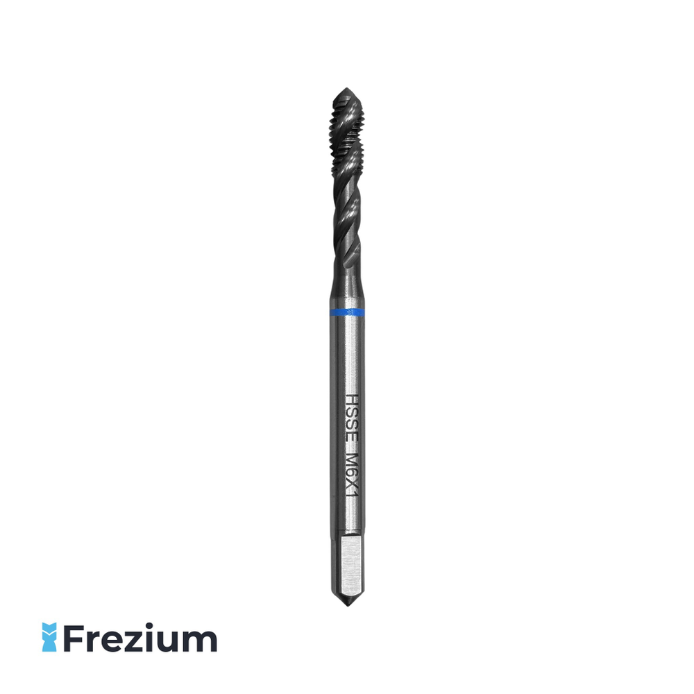 Метчик для нарезания резьбы M6x1 HSSE DIN374