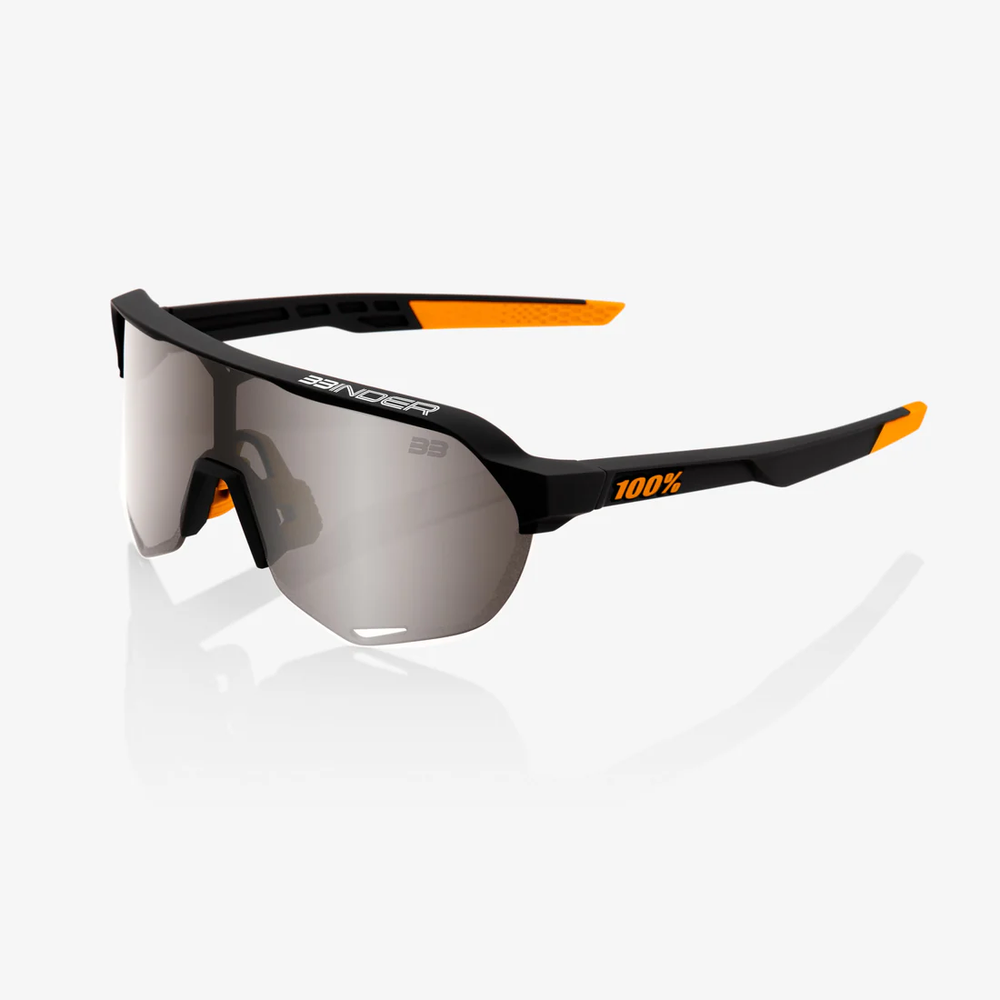 Спортивные очки 100% S2 / Brad Binder SE Black Silver Mirror Lens