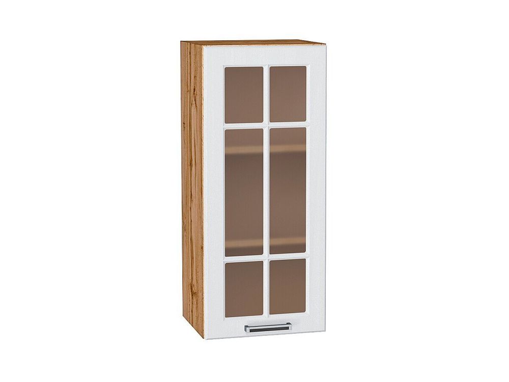 Шкаф верхний с 1-ой остекленной дверцей Прага