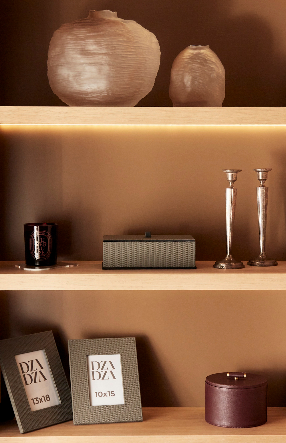 Ваза стеклянная ZENA маленькая