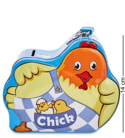 BX- 57/3 Металлическая копилка «Цыпленок»