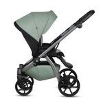 Коляска 2 в 1 Tutis Uno 5 Plus Leather collection, Sage