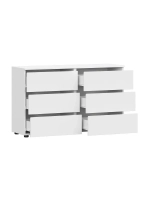 Комод для одежды с ящиками 120х36х73 см