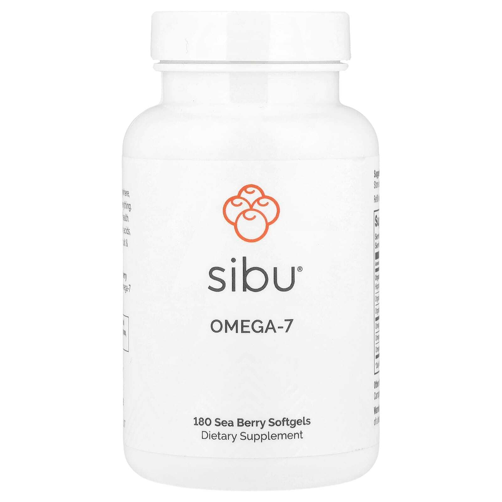 Sibu Beauty, Омега-7, 180 капсул