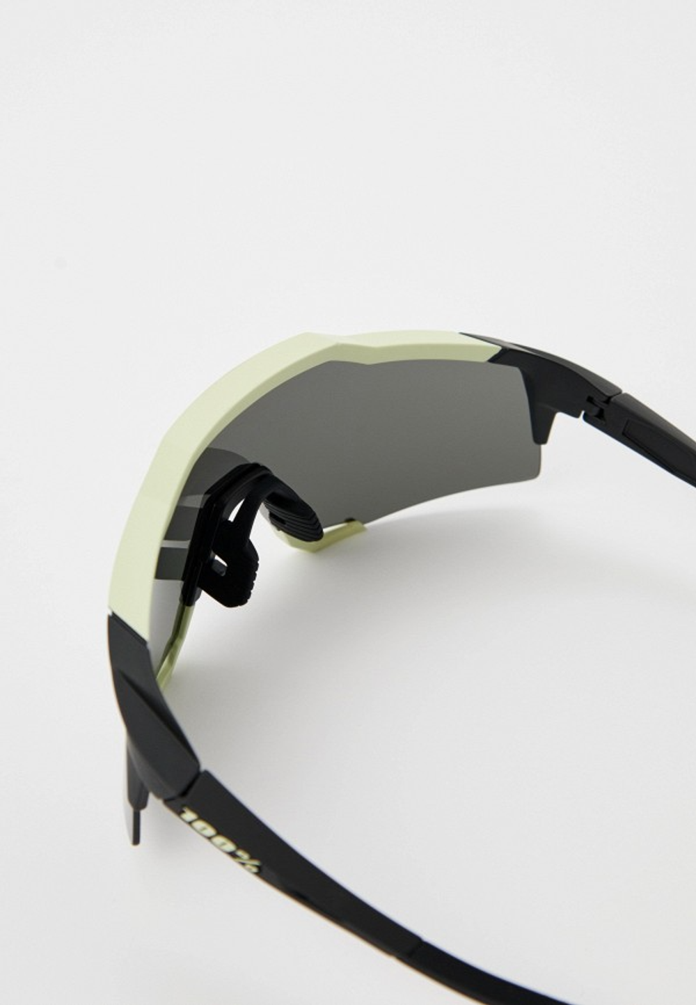 Спортивные очки с диоптриями 100% Speedcraft / Soft Tact Glow / Black Mirror Lens OS